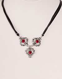 "Ella" necklace red