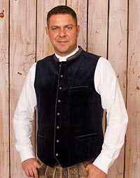 "Ensch" Velvet vest + long sizes