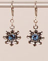 "Blume" earrings blue