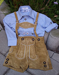 "Johannes" kurze Lederhose
