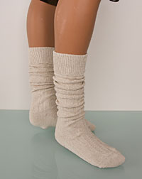 knee-length socks