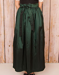 Apron dark green