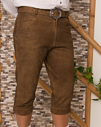 "Achim" leather trousers