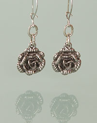"Rose"  earrings