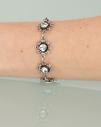 "Blume" bracelet crystal