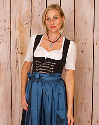 Bedienungsdirndl lang ohne Schürze