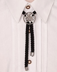 Cord- necklace black
