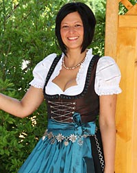 "Badenshard" Dirndl mit Schürze