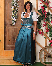 "Donauwörth" dirndl + apron