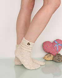 "Herz" Damen Socken