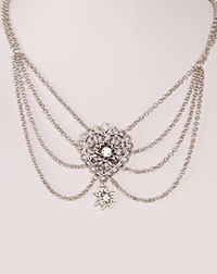 "Trachten" Collier cristall