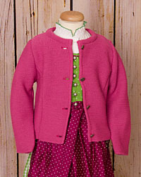 "Laufenburg" Strickjacke pink