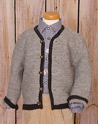 "Lommat" cardigan grey