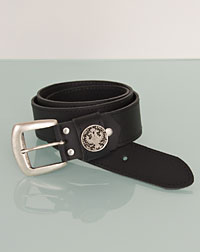 Black country style belt for him and her