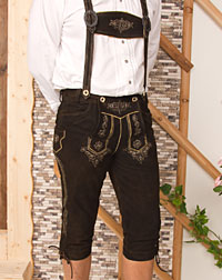 Set trousers No. 4 with suspenders