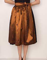 Apron medium- length, copper