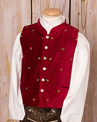 "Ostheim" velvet waistcoat