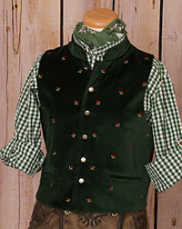 "Schramberg" velvet waistcoat