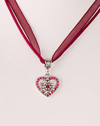 "Lilli" necklace bordeaux