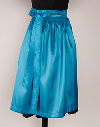 Apron midi turquoise