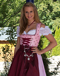 "Teupitz" dirndl + apron