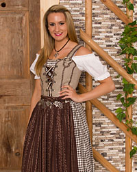 "Viersen" Trägerkleid mit Schürze