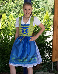 "Werben" teenie dirndl 3 tlg.