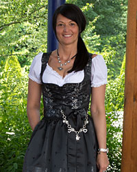 "Zell" dirndl + apron