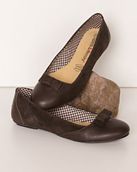 "Resi" ballerinas brown