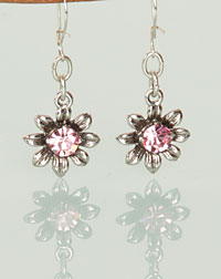 "Blume" earrings rose