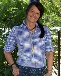 "Aicha" Trachtenbluse