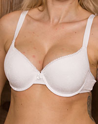 Bra for dirndl, white