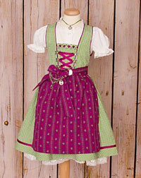 "Diebach" dirnd, blouse, apron