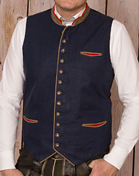 "Finsing" linen waistcoat