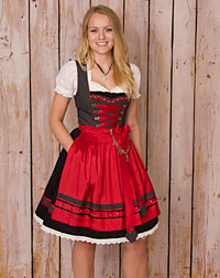 "Frauenau" Dirndl mit Schürze