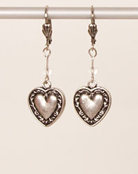 "Trachtenherz" earrings