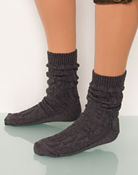 socks grey