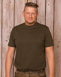 Jagd-Shirts Doppelpack oliv