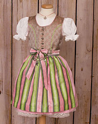 "Haarbach" dirndl, blouse, apron