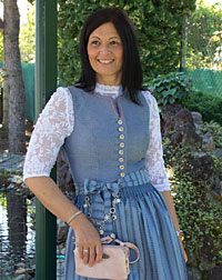 "Herrsching" Dirndl mit Schürze