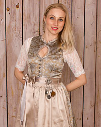 "Illesheim" Dirndl mit Schürze