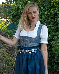 "Höhenkirchen" Dirndl mit Schürze