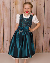 "Kirchroth" dirndl, blouse, apron