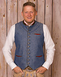 "Ippesheim" Leinen-Weste
