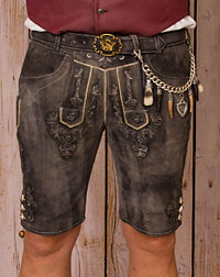 "Kranzberg" leather trousers