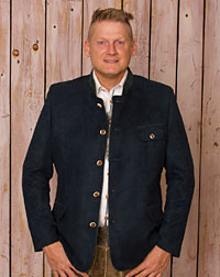 "Krün" Herren-Jacke blau