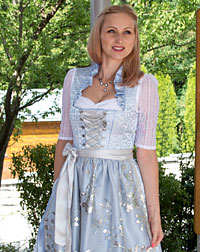 "Landshut" Dirndl mit Schürze