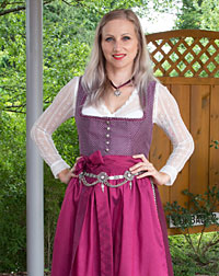 "Lohkirchen" dirndl + apron