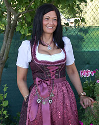 "Marktoberdorf" dirndl + apron