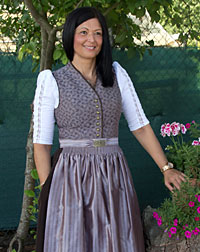 "Marktsteft" Dirndl mit Schürze